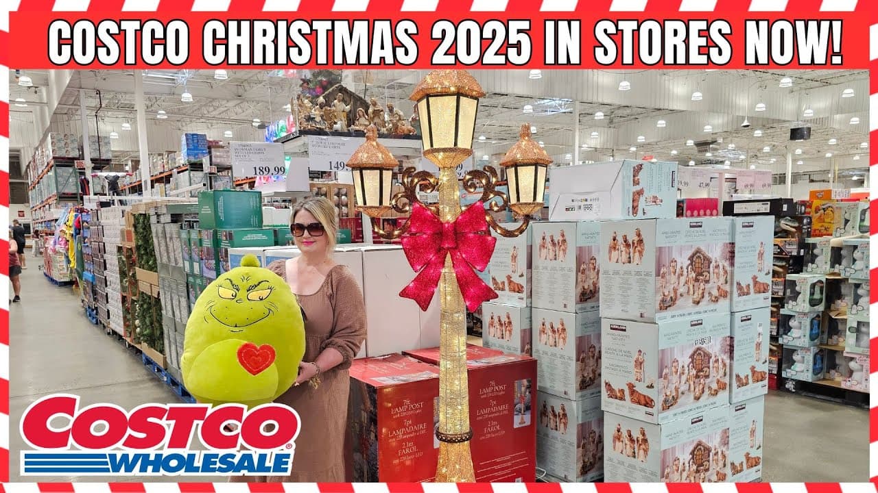 Huge Costco Christmas 2025 Deals: TVs, Food & Housewares (Observed In-Store Review)