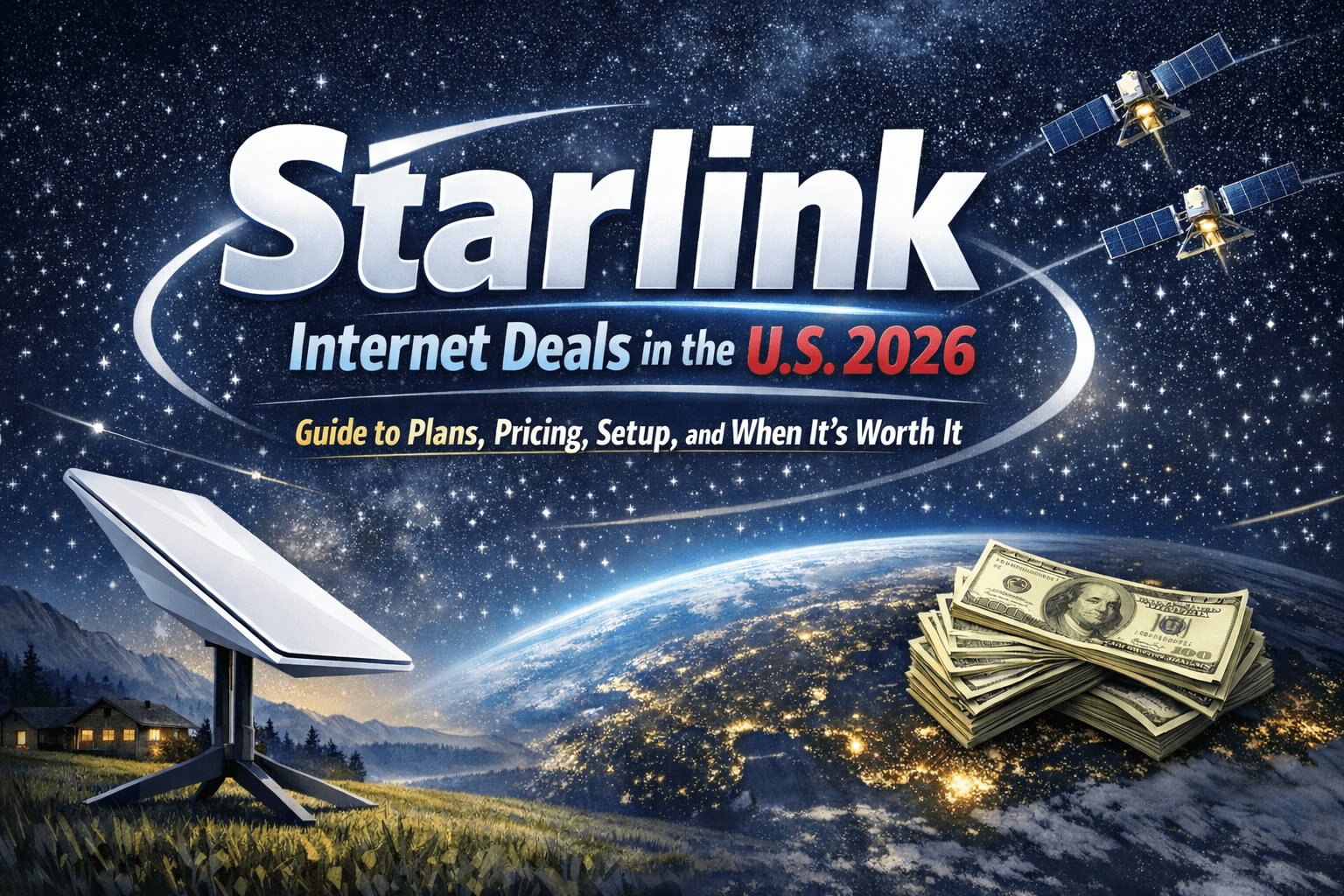 Starlink Internet Deals in the U.S 2026: Guide to Plans, Pricing, Setup, and When It’s Worth It 