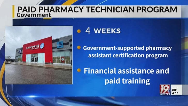 Want to enter the pharmaceutical industry? Pharmacy Assistant Certificate + Paid Training Program to help you get on the job quickly!