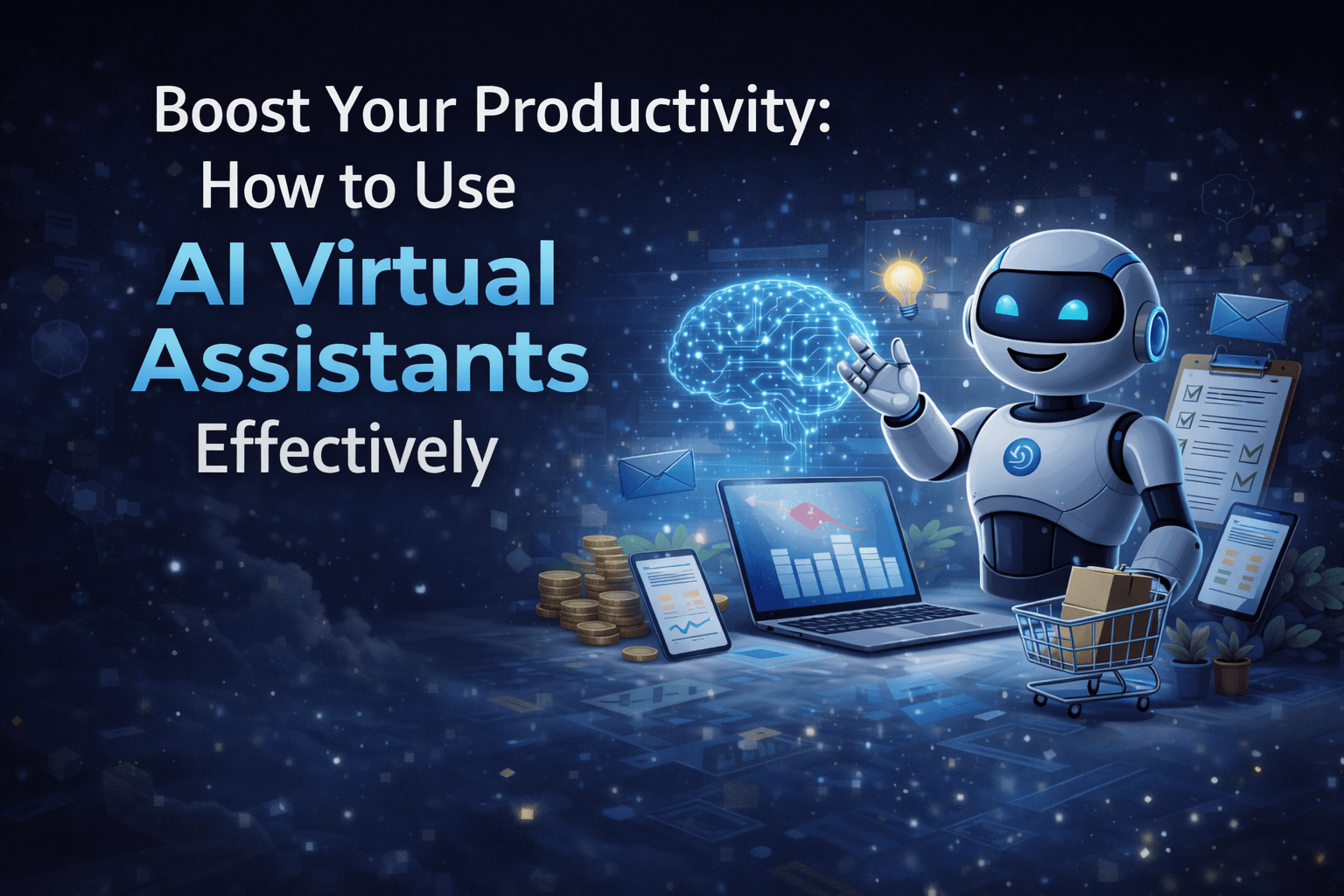 Boost Your Productivity: How to Use AI Virtual Assistants Effectively