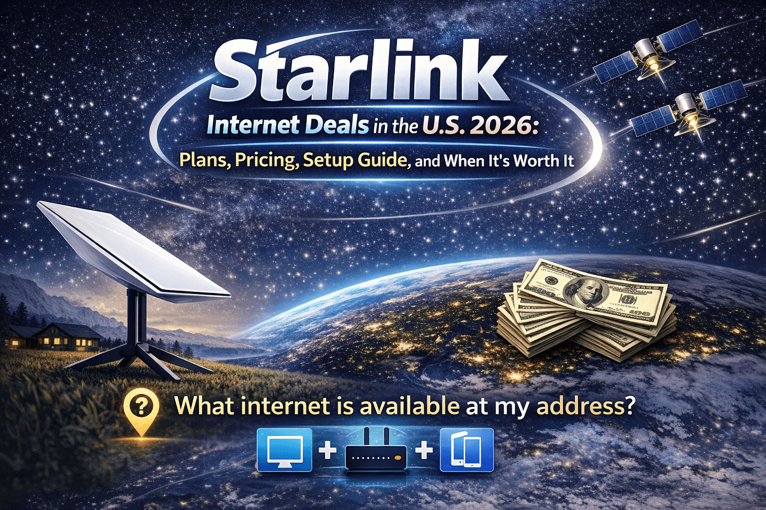 Starlink Internet Deals 2026 (U.S.): Plans, Pricing, Setup Guide, and Is It Worth It?