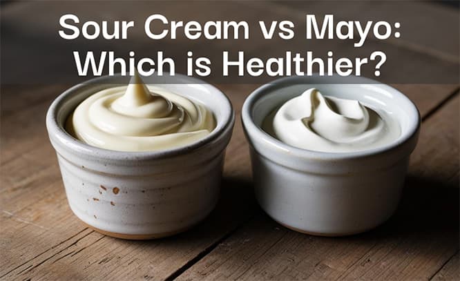 Sour Cream vs Mayo: Nutrition, Taste, and the Healthier Choice Explained